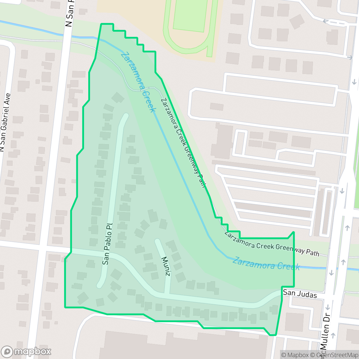 Map showing the location of Villa De San Antonio, San Antonio, TX