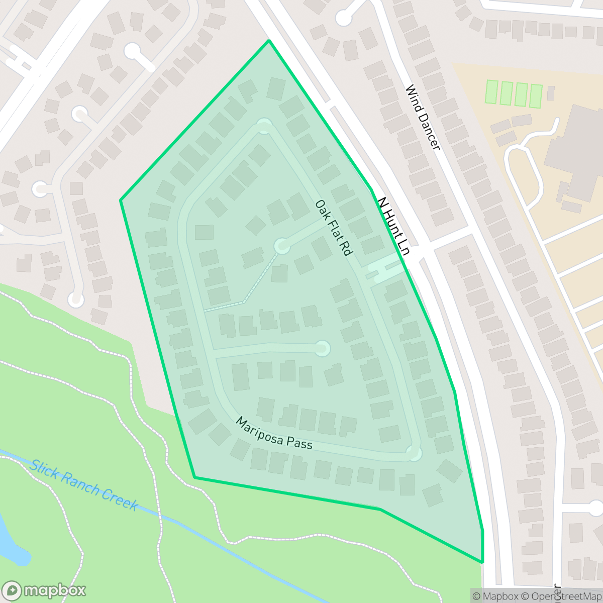 Map showing the location of Westover Woods, San Antonio, TX