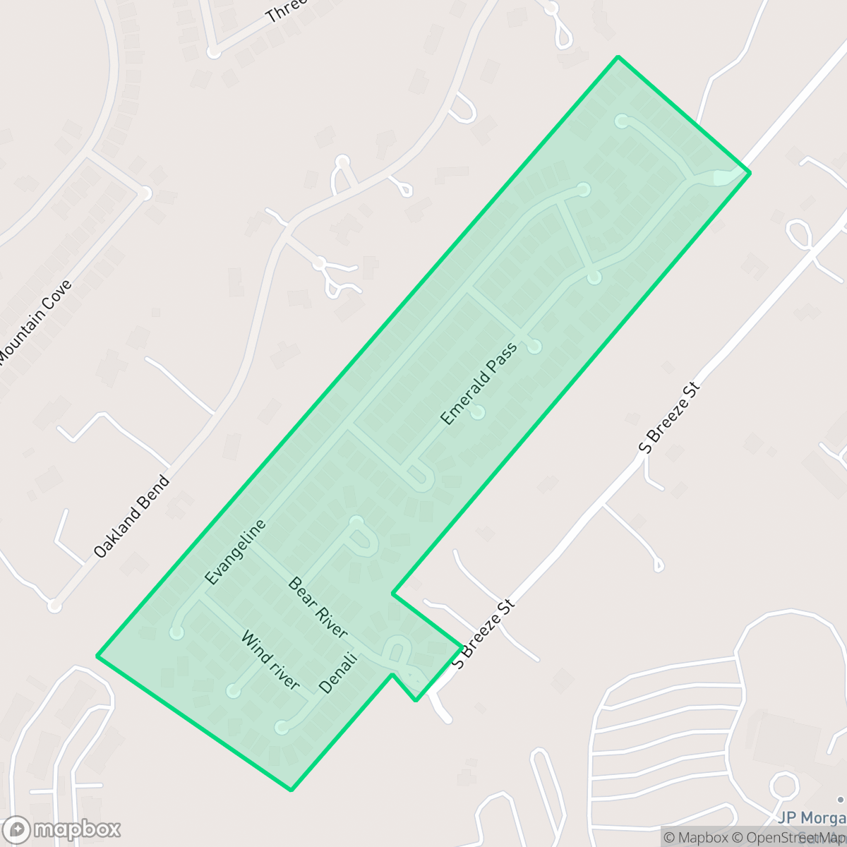 Map showing the location of Coronado, Timberwood Park, TX