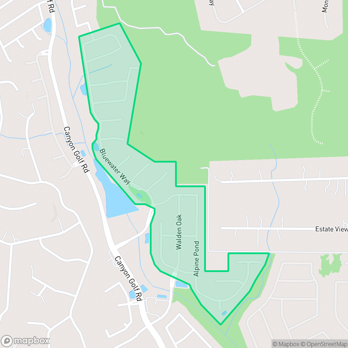 Map showing the location of Lakeside, Timberwood Park, TX