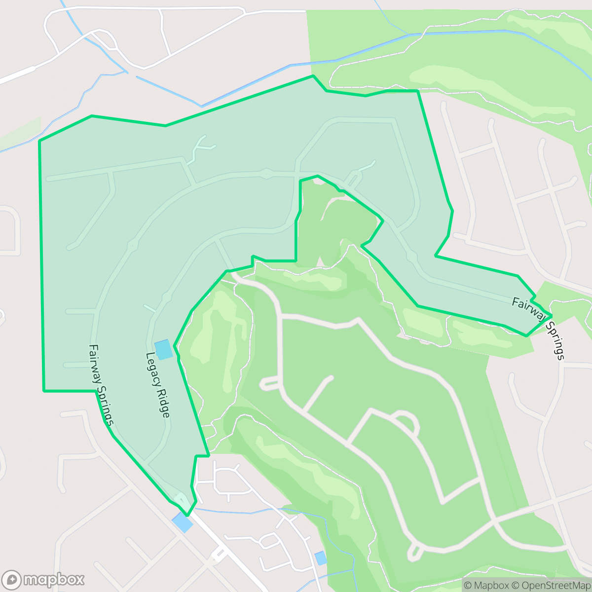 Map showing the location of The Reserve, Timberwood Park, TX