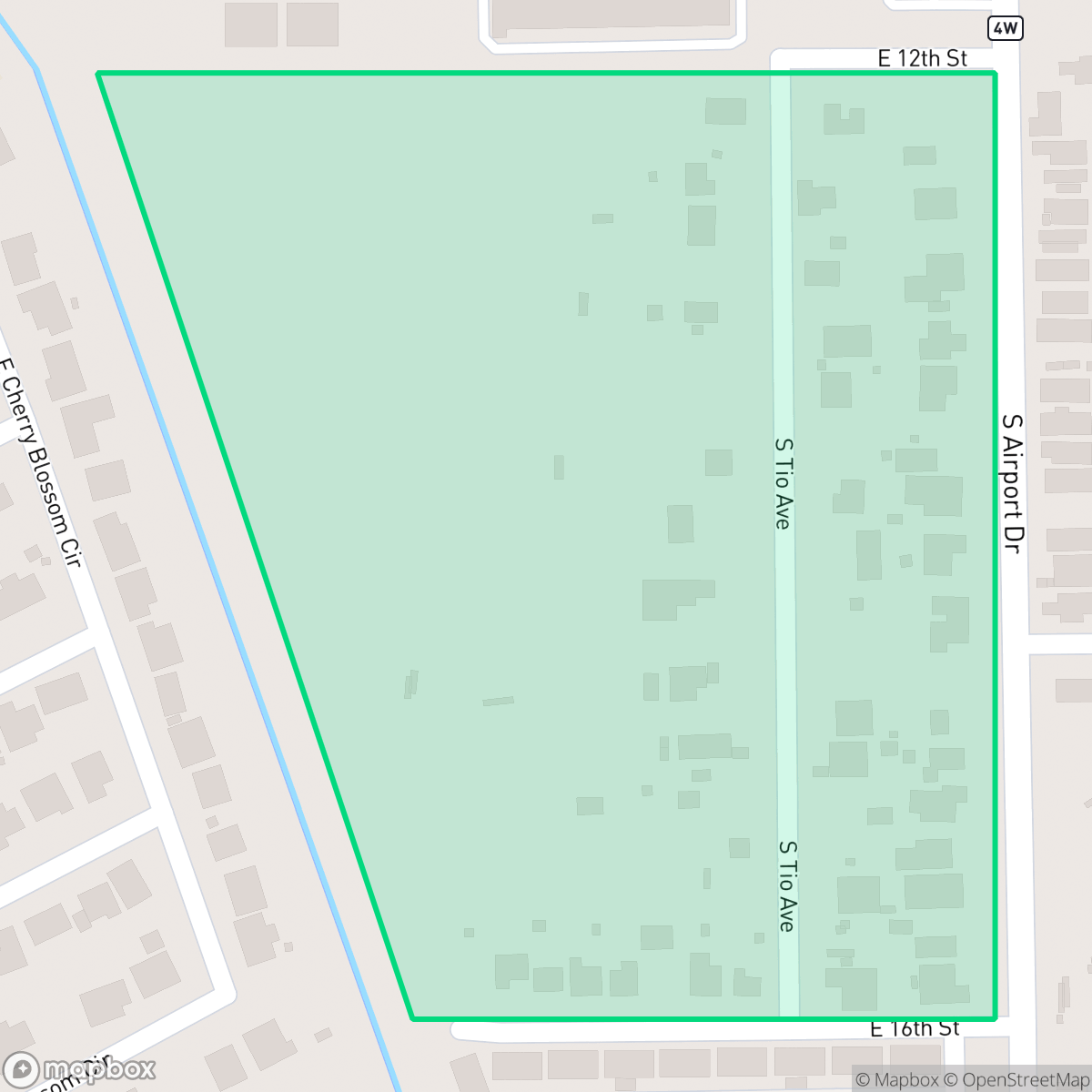 Map showing the location of Olivarez #5 Colonia, Weslaco, TX
